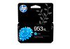 HP 953XL F6U16AE cián tintapatron eredeti F6U16AE OfficeJet 7730 7720 7740 8210 8218 8710 8715 8720 8725 8730 (1450 old.)