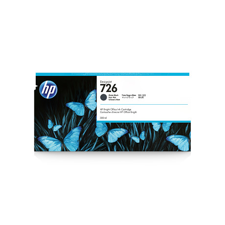 HP 726 CH575A matt fekete tintapatron eredeti CH575A T795 T1200 T1300 T2300 Printer-hez 300 ml