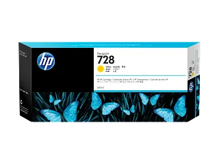 728 300-ml Yellow DesignJet Ink Cartridge, F9K15A | HP® Store