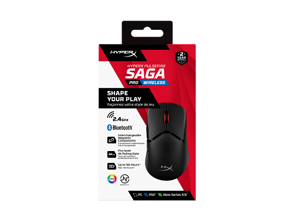 Pulsefire Saga Pro Wireless Gaming Mouse (Instant Pair!)