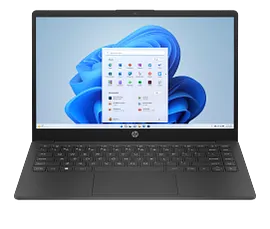 HP Laptop 14-em0047nr 14", Windows 11 Home, AMD Athlon™ Gold, 8GB RAM, 128GB SSD, HD, Jet black