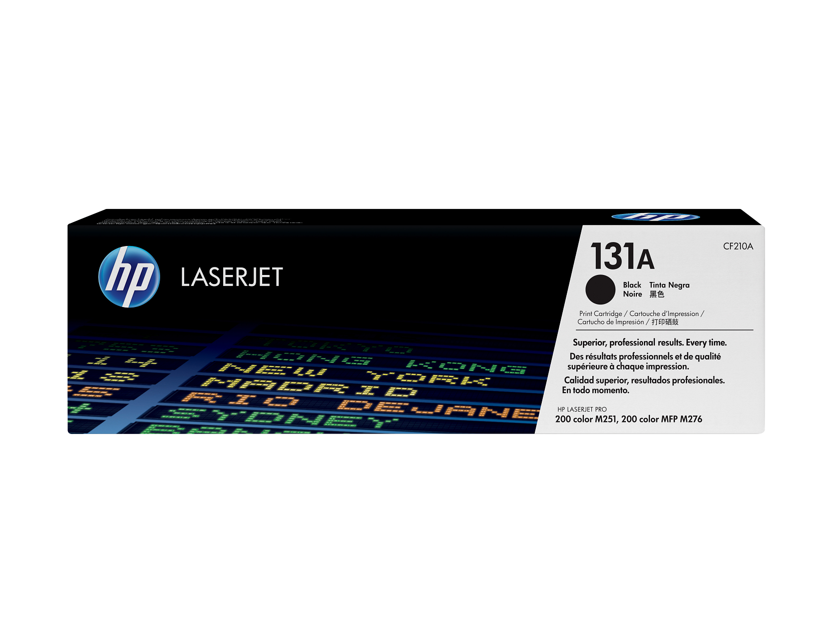 HP 131A Schwarz Original LaserJet Tonerkartusche, ~1.520 Seiten, CF210A - Bild 1 von 7
