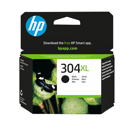 HP 304XL N9K08AE fekete tintapatron eredeti N9K08AE DeskJet DeskJet 2620 2622 2630 2632 2633 2634 3720 3730 3733 3735 3750 3760 3762 3764 (299 old.)