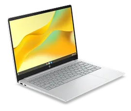 HP Chromebook 14a-nk0141nr, ChromeOS, 14", Intel® N-series, 4GB RAM, 128GB UFS, 2K