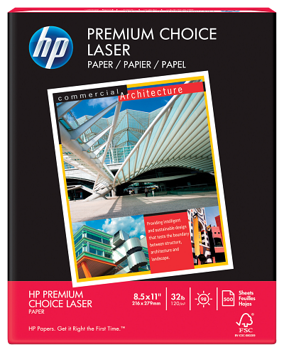 HP Premium Choice LaserJet Paper-500 sht/Letter/8.5 x 11 in