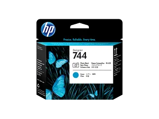 hppkページ HP® 744 Photo Black/Cyan DesignJet Printhead (F9J86A)
