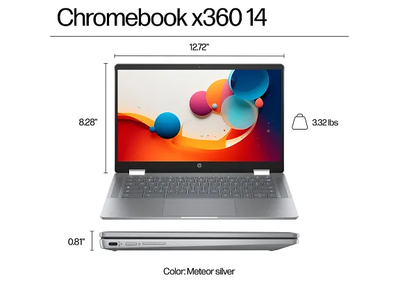 Chromebook Plus x360 Laptop 14bt-cd000, 14