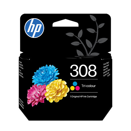 HP 308 7FP20UE háromszínű eredeti tintapatron Envy 6110e 6120e 6122e 6130e 6132e 6520e 6522e nyomtatóhoz (120 old.)