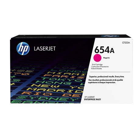 HP 654A CF333A bíbor toner / festékkazetta LaserJet M651 (15000 old.)