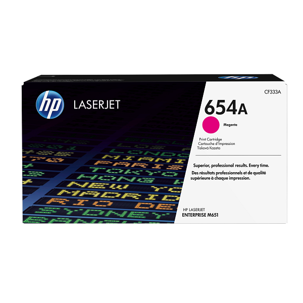 HP LaserJet 654A Magenta Print Cartridge