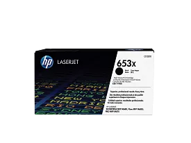 HP 653X High Yield Black Original LaserJet Toner Cartridge, CF320X