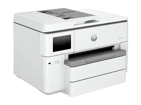 Series 7 of 12 Business Ink Printers, HP OfficeJet Pro 9730e Wide-format Printer with 3 Months of Instant Ink for free with HP+
