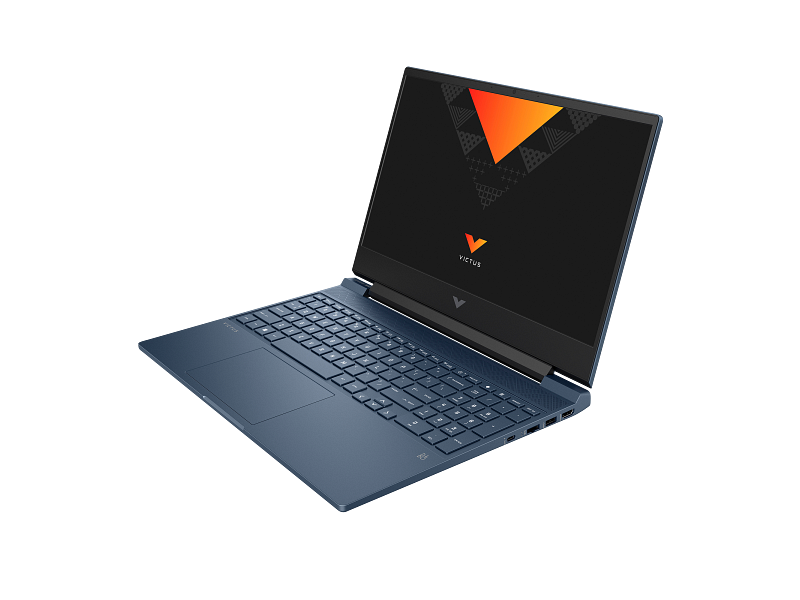 22C2 - Victus by HP 15.6 inch Gaming Laptop PC PerformanceBlue FrontLeft