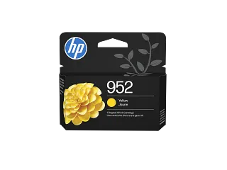 HP® 952 Yellow Original Ink Cartridge (L0S55AN#140)