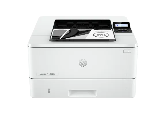 Black and White Laser Printers, HP LaserJet Pro 4001n Certified Refurbished