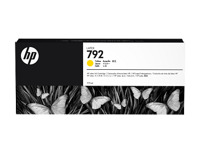 HP 792 775-ml Yellow Latex Ink Cartridge