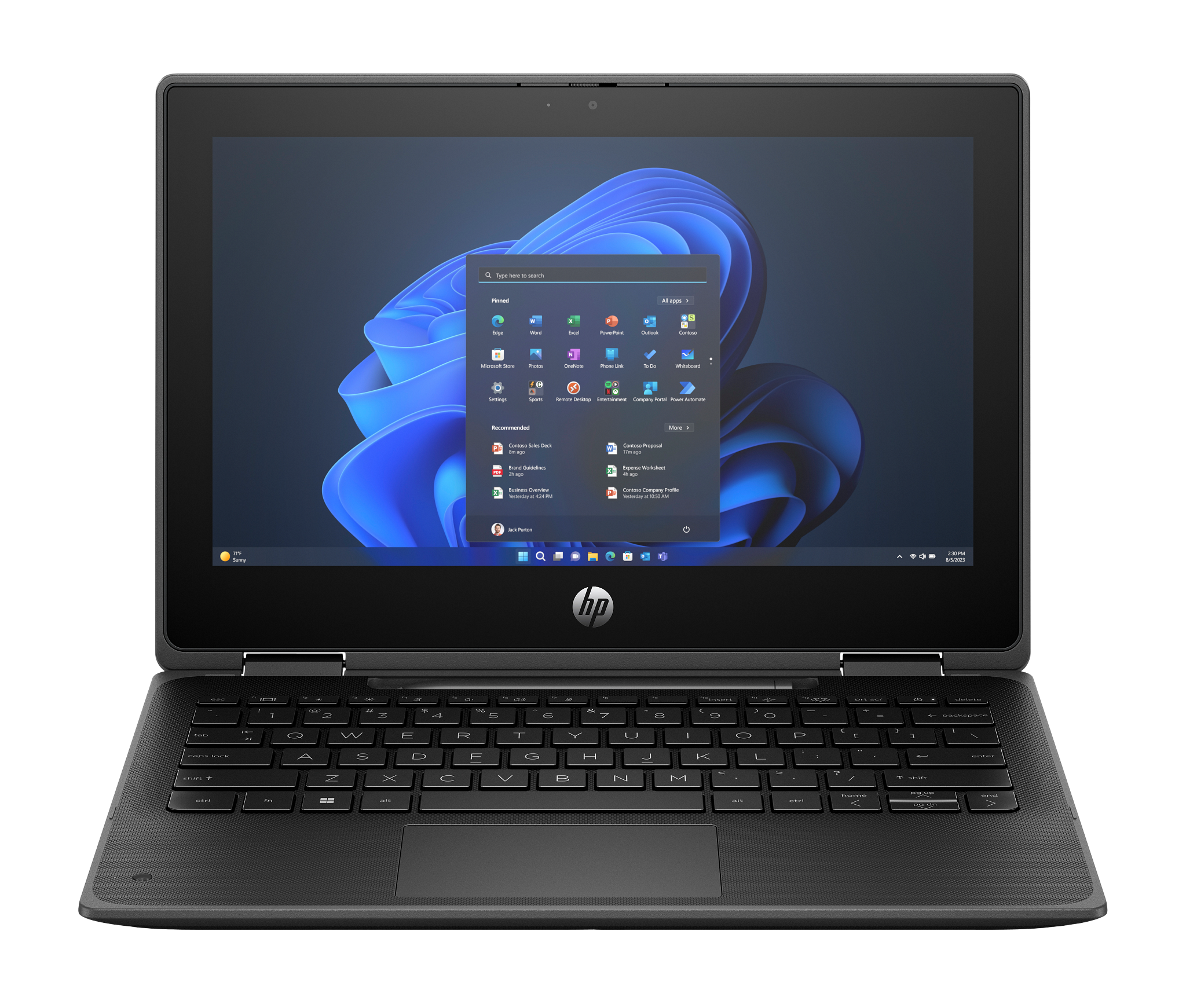 HP IDS UMA Intel N150 4GB L5 128GB UFS Flip 11 inch G1i Base NB PC