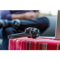 HP 9T9J4AA Poly Voyager Focus 2 Microsoft Teams Certified USB-C-C Headset +USB-C/A Adapter