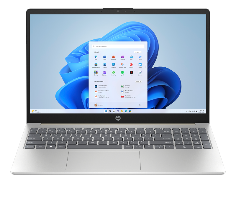 23C1 INTEL OPP HP 15.6 inch Laptop PC FFPlus WarmGold NT HDcam nonFPR nonODD BackLit Win11 CoreSet F