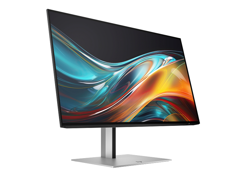 HP Series 7 Pro 23.8 Inch FHD Monitor-724pf PikeSilver CoreSet FrontRight WhiteBg