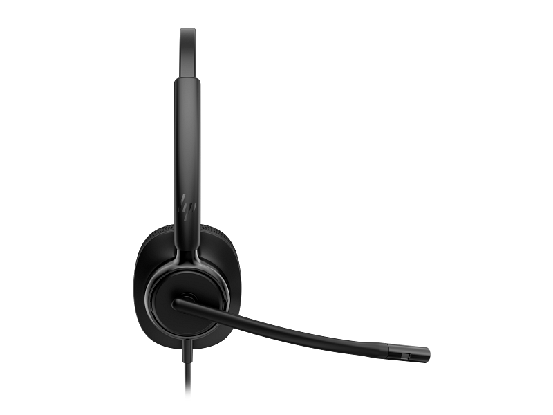 HP Poly Mission 415 USB Headset Monaural - Product Only Catalog Transparent Boom Down Right Profile