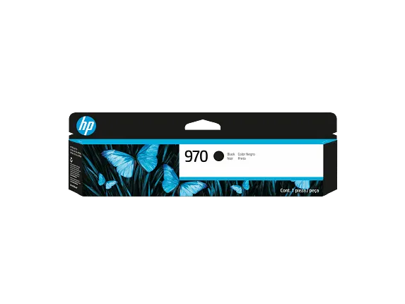 Ink Supplies, HP 970 Black Original Ink Cartridge, CN621AM