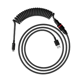 HyperX USB-C Coiled Cable Gray-Black