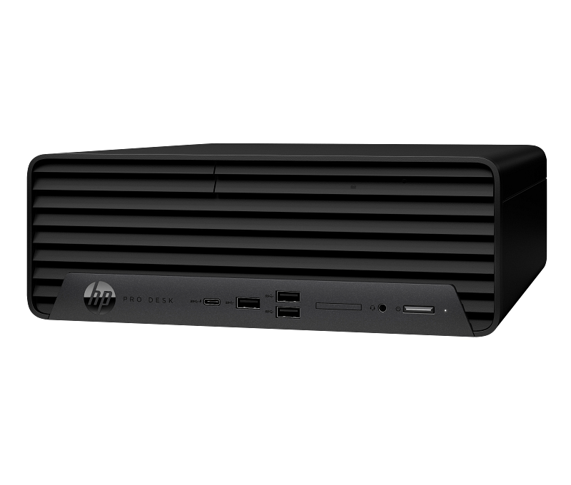 HP Pro SFF 400 G9 Desktop PC GravityGrey nonODD Coreset Horizontal Left Facing