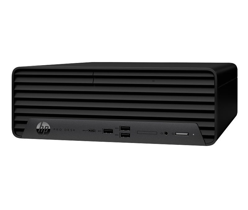 HP Pro SFF 400 G9 Desktop PC GravityGrey nonODD Coreset Horizontal Left Facing