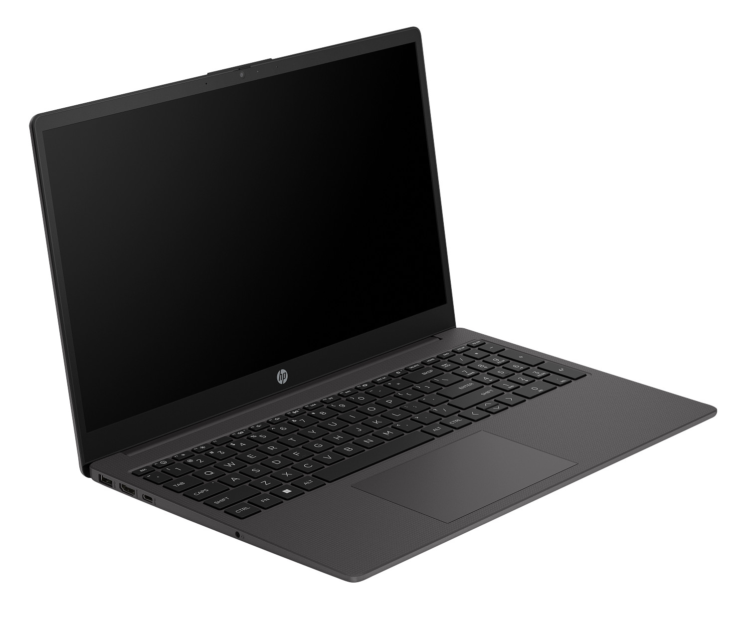 HP 250 G10 15 Inch Notebook PC DF DarkAsh NT HDcam FPR Catalog VisID GrayBG FrontRight