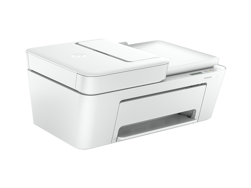 HP DeskJet Plus OOVWhite Catalog VisID GrayBG FrontRight Closed
