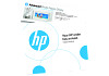 HP 49V51A Advanced fotópapír fényes 65 font 4 x 12 hüvelyk (101 x 305 mm) 10 lap