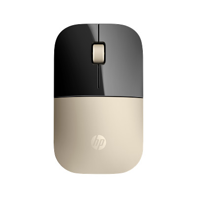 2c16 - HP Wireless Mouse Z3700 Modern Gold, matte/glossy finish Catalog, Top View