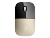 HP Z3700 Gold Wireless Mouse