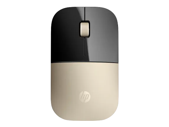 Keyboards/Mice/Monitors and Input Devices, HP Z3700 Gold Wireless Mouse