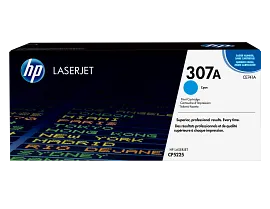 HP 307A Cyan Original LaserJet Toner Cartridge, CE741A