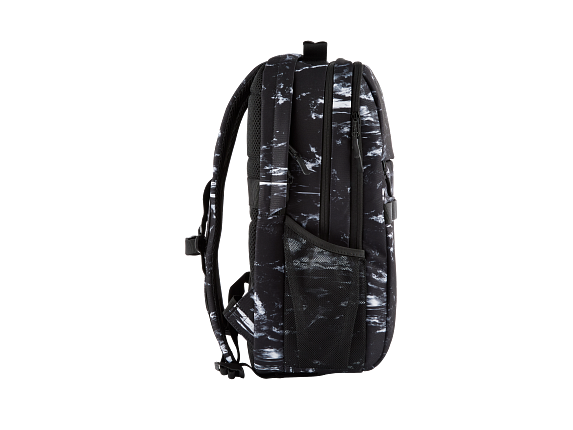 HP Campus XL Marble Backpack Profile Right Grey