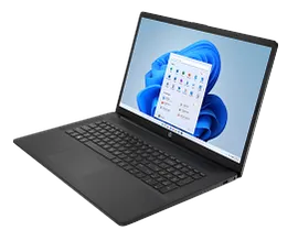 HP Laptop 17, Windows 11 Home, 17.3", AMD Ryzen™ 7, 16GB RAM, 512GB SSD, FHD, Jet black