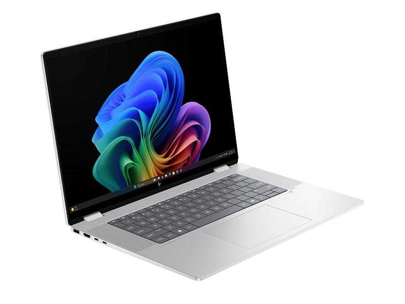 25C1 HP OmniBook X Flip 16 inch 2-in-1 Laptop AI PC Glacier Silver T IR Cam nonSD nonFPR Copilot Tas