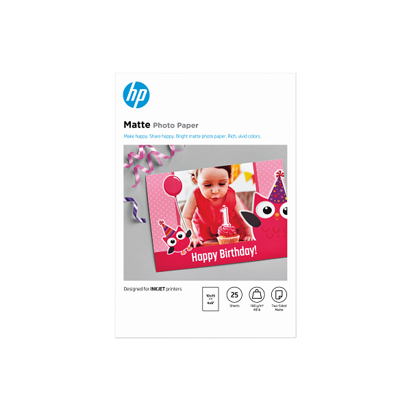 7HF70A Matte Photo Paper, two sided