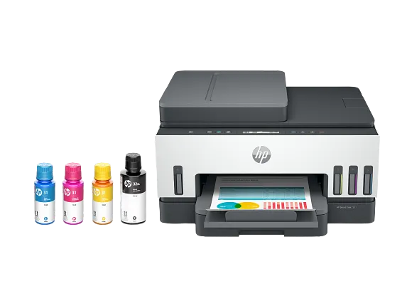 Inkjet All-in-One Printers, HP Smart Tank 7301 All-in-One Printer