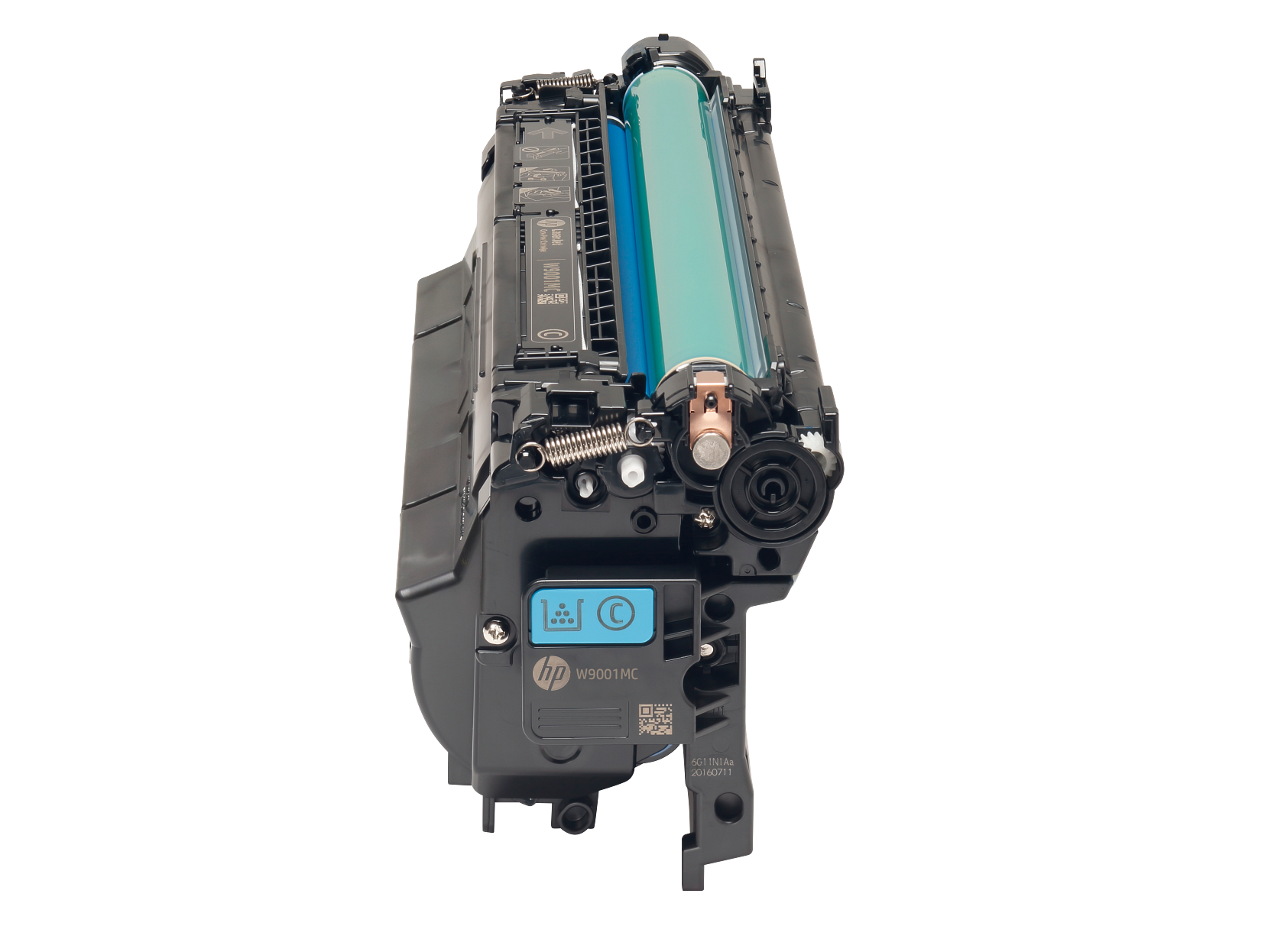 HP 655A Cartuccia Toner Ciano Originale LaserJet, ~10.500 pagine, CF451A - Foto 1 di 8