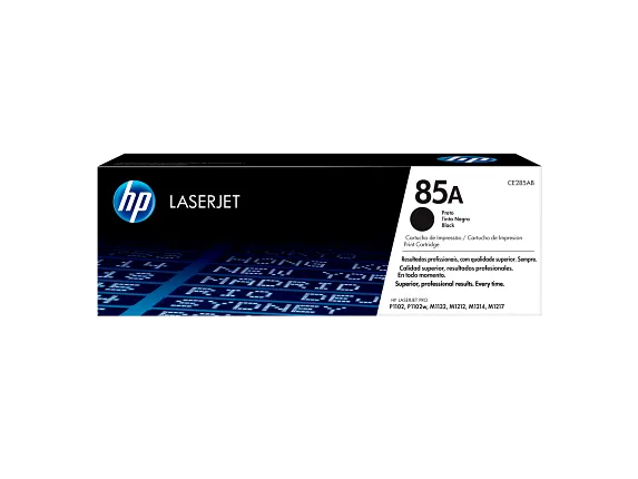 HP Laser Toner Cartridges and Kits, HP 85A Black Original LaserJet Toner Cartridge, CE285A