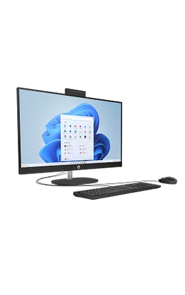 HP 27 inch All-in-One 27-cr1096t PC, 27", Windows 11 Home, Intel® Core™ Ultra 7, 16GB RAM, 512GB SSD
