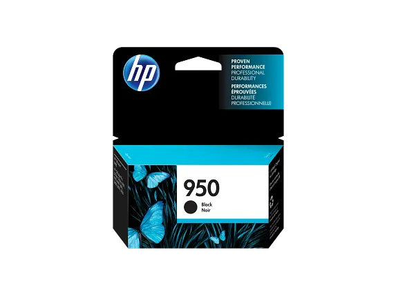 Ink Supplies, HP 950 Black Original Ink Cartridge, CN049AN#140