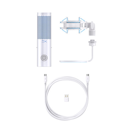HP AN1D9AA HyperX QuadCast 2 – USB-s mikrofon (szürke)