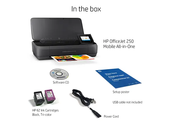 HP OfficeJet 250 Mobile All-in-One Printer