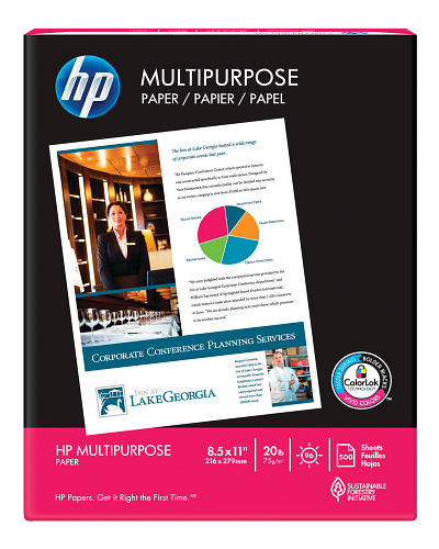 HP Multipurpose Paper-10 reams/Letter/8.5 x 11 in