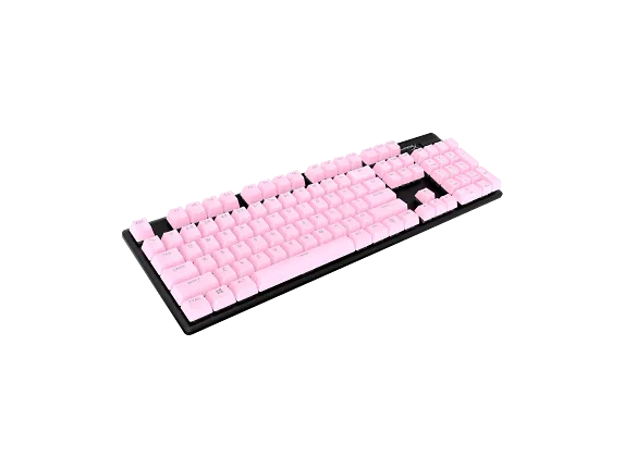 Series 3 of 6 HyperX Keyboard Accessories, HyperX Pink PBT Keycaps Full Key Set