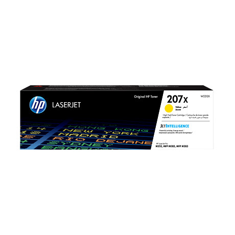 HP 207X W2212X sárga nagy kapacitású eredeti LaserJet M255 M282 M283 tonerkazetta (2450 old.)